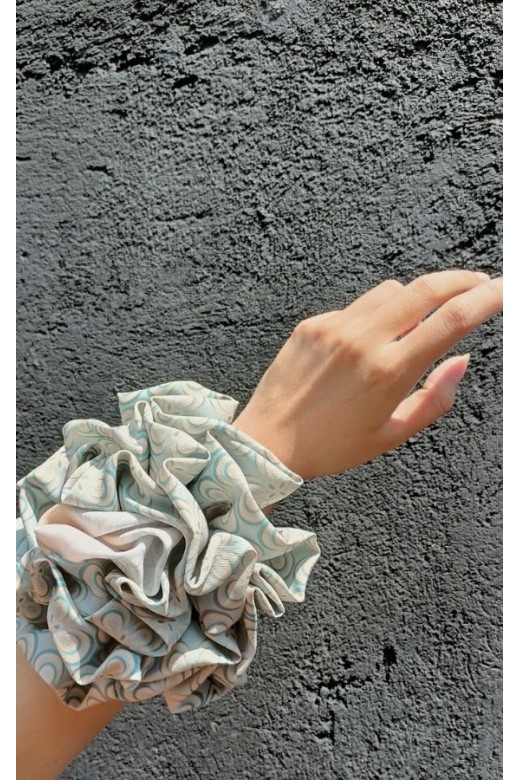 Scrunchie Flower Motif
